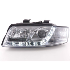 Phares Daylight Audi A4 type 8E 01-04 chrome 