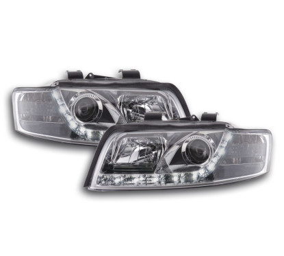 Phare Daylight LED Feux Diurnes Audi A4 Type 8E 01-04 Chrome 