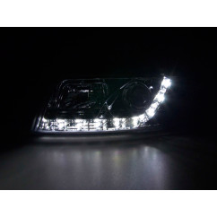 Phare Daylight LED Feux Diurnes Audi A4 Type 8E 01-04 Chrome 