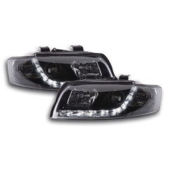 Phare Daylight LED Feux Diurnes Audi A4 Type 8E 01-04 Noir 
