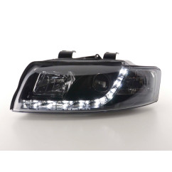 Phare Daylight LED Feux Diurnes Audi A4 Type 8E 01-04 Noir