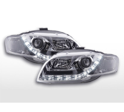Phare Daylight LED feux de jour Audi A4 type 8E 04-08 chrome 
