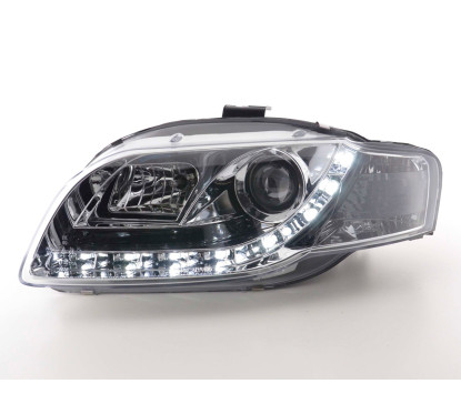 Phare Daylight LED feux de jour Audi A4 type 8E 04-08 chrome