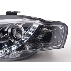 Phare Daylight LED feux de jour Audi A4 type 8E 04-08 chrome 