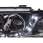 Phare Daylight LED DRL look Audi A4 type B5 95-99 chrome