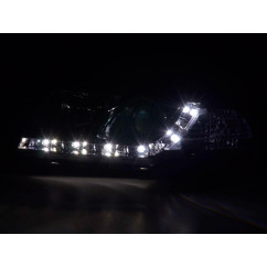 Phare Daylight LED DRL look Audi A4 type B5 99-01 chrome 