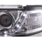 Phare Daylight LED DRL look Audi A4 type B5 99-01 chrome