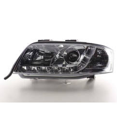 Phare Daylight LED DRL look Audi A6 type 4B 01-04 chrome 