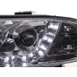 Phare Daylight LED DRL look Audi A6 type 4B 01-04 chrome