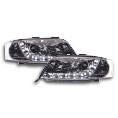 Phare Daylight LED DRL look Audi A6 type 4B 97-01 chrome 