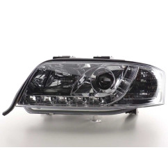 Phare Daylight LED DRL look Audi A6 type 4B 97-01 chrome 