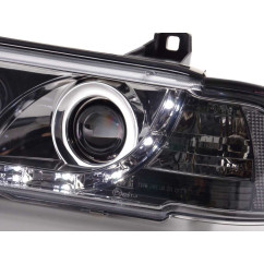 Phare Daylight LED DRL look BMW Série 3 Coupé, Cabrio type E36 92-98 chrome 