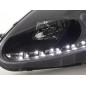 Phare Daylight LED DRL look Fiat Grande Punto type 199 05-08 noir Phare Daylight LED DRL look Fiat Grande Punto type 199 05-08 noir