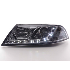 Phare Daylight LED DRL look Skoda Octavia type 1Z 04-08 chrome