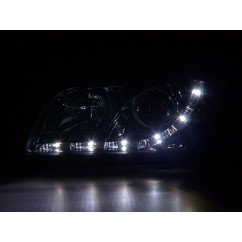 Phare Daylight LED DRL look Volvo S40 / V40 type V 96-04 chrome 