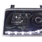 Phares Daylight LED look DRL VW Bus type T4 90-96 noir Phares Daylight LED look DRL VW Bus type T4 90-96 noir