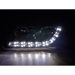 Phare Daylight LED DRL look VW Passat type 3B 97-00 chrome 