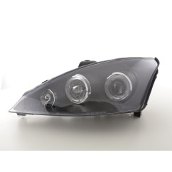 Jeu de phares Ford Focus 98-01 noir 