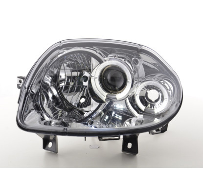 Phare avant Renault Clio type B 98-01 chrome