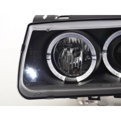 Jeu de phares VW Polo type 6N 94-99 noir 