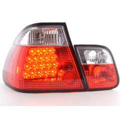 Kit feux arrière à LED BMW Série 3 berline type E46 98-01 clair / rouge 