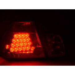 Kit feux arrière à LED BMW Série 3 berline type E46 98-01 clair / rouge 