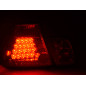 Kit feux arrière à LED BMW Série 3 berline type E46 98-01 clair / rouge Kit feux arrière à LED BMW Série 3 berline type E46 98-01 clair / rouge
