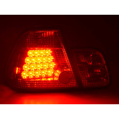 Kit feux arrière à LED BMW Série 3 berline type E46 98-01 clair / rouge 