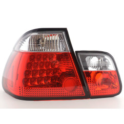 Kit feux arrière à LED BMW Série 3 berline type E46 98-01 clair / rouge 