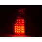Kit feux arrières LED BMW X5 type E53 04- clair / rouge Kit feux arrières LED BMW X5 type E53 04- clair / rouge