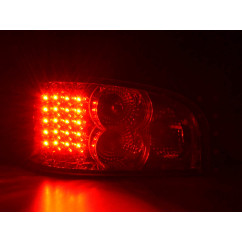 Kit feux arrières LED Citroen Saxo type S / S HFX / S KFW 96-02 clair / rouge 