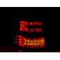 Kit feux arrières LED Mercedes Classe M type W163 98-05 rouge / noir Kit feux arrières LED Mercedes Classe M type W163 98-05 rouge / noir
