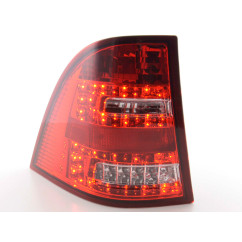 Kit feux arrière à LED Mercedes Classe M type W163 98-05 clair / rouge 