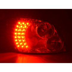 Kit feux arrières LED Peugeot 307 01-04 chrome 