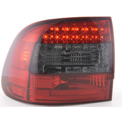 Kit feux arrière LED Porsche Cayenne type 955 02-06 rouge / noir 