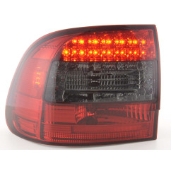 Kit feux arrière LED Porsche Cayenne type 955 02-06 rouge / noir 