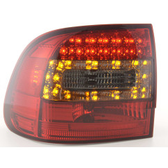 Kit feux arrière LED Porsche Cayenne type 955 02-06 rouge / noir 