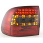 Kit feux arrière LED Porsche Cayenne type 955 02-06 rouge / noir Kit feux arrière LED Porsche Cayenne type 955 02-06 rouge / noir