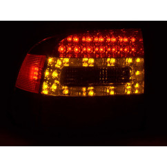 Kit feux arrière LED Porsche Cayenne type 955 02-06 rouge / noir 