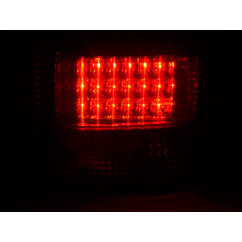 Jeu de feux arrière à LED VW Bus T4 type 70 ... 90-02 rouge / noir 