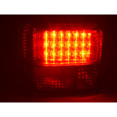 Jeu de feux arrière à LED VW Bus T4 type 70 ... 90-02 rouge / noir 
