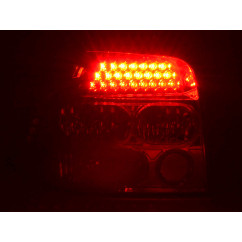 Kit feux arrières LED VW Golf 4 type 1J 98-02 clair / rouge 