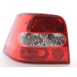 Kit feux arrières LED VW Golf 4 type 1J 98-02 clair / rouge Kit feux arrières LED VW Golf 4 type 1J 98-02 clair / rouge