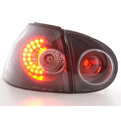 Kit feux arrières LED VW Golf 5 type 1K 2003-2008 noir 