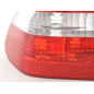 Kit feux arrière BMW Série 3 Limo type E46 01-05 blanc / rouge Kit feux arrière BMW Série 3 Limo type E46 01-05 blanc / rouge