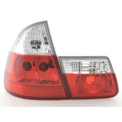 Kit feux arrière BMW Série 3 Touring type E46 99-02 blanc / rouge 