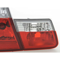 Kit feux arrière BMW Série 3 Touring type E46 99-02 blanc / rouge 