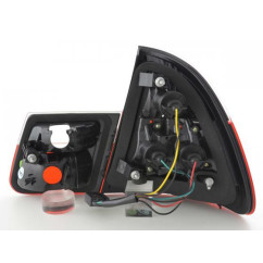 Kit feux arrière BMW Série 3 Touring type E46 99-02 blanc / rouge 