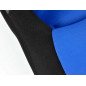 Sièges sport FK Sièges baquets complets pour voiture Set Edition 4 tissu bleu