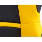 Sièges sport FK Set de sièges auto demi-coque tissu Cyberstar noir / jaune